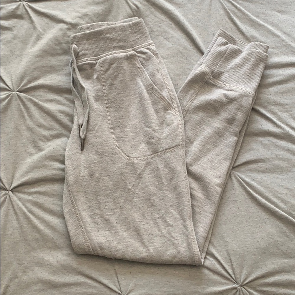 Light gray kids joggers